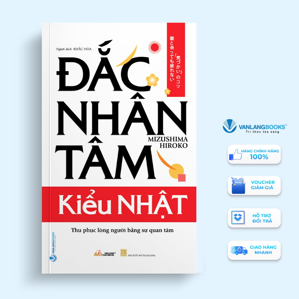 Sách - Đắc Nhân Tâm Kiểu Nhật - Văn Lang