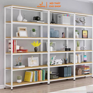 Kệ khung sắt trưng đồ shop,kệ giày dép,kệ túi sách,kệ kho,kệ lắp ráp đa năng,kệ để hàng4,5,6 tầng.VNS-020