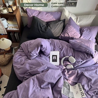 Bộ chăn ga Cotton Tici No Tag gam màu Pastel nhẹ nhàng Decor Home
