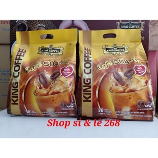 Comb 02 bịch cafe sữa king coffee mỗi bịch 50 gói