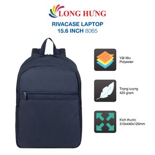 Ba lô rivacase laptop 15.6 inch 8065 - hàng chính hãng