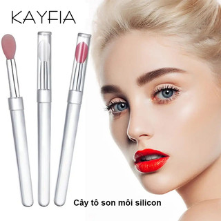 Cọ Silicon đánh son môi, son dưỡng, cọ trang điểm có thể tái sử dụng - Cọ son môi silicon KAYFIA