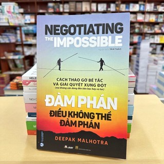 Sách Đàm Phán Điều Không Thể Đàm Phán - Văn Lang