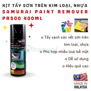 Bình xịt tẩy sơn Samurai Paint Remover PR500 400ml