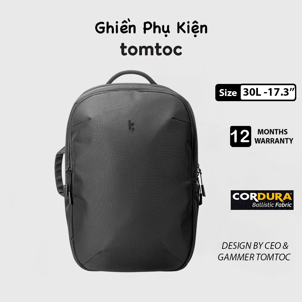 Balo Tomtoc USA Urbanex 30L For Macbook/Laptop 17.3inch - T65M1D1