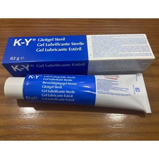 Tuýp gel mỡ K-Y dùng trong sản khoa