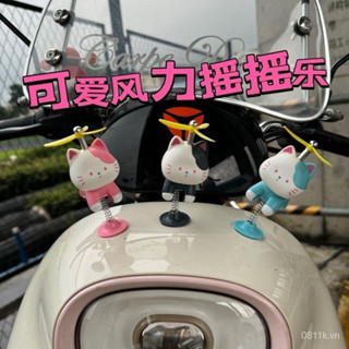 Phụ Kiện Chong Chóng Mèo Trang Trí Nón Nảo Hiểm, Xe Máy Dễ Thương CUTE SHOP