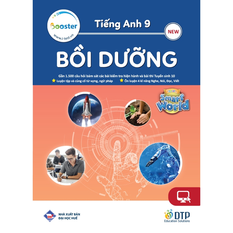 Sách - Dtpbooks - Bồi dưỡng Tiếng Anh 9 i-Learn Smart World