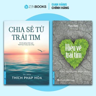Combo sách chia sẻ từ trái tim & hiểu về trái tim