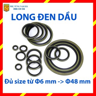 Long Đen/Đền Dầu có gioăng cao su chịu dầu làm kín dùng cho ốc heo dầu ốc dây dẫn dầu các cỡ từ Phi 6mm đến phi 48mm