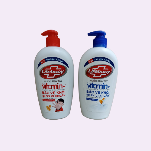 Nước rửa tay Lifebuoy ion bạc 450G