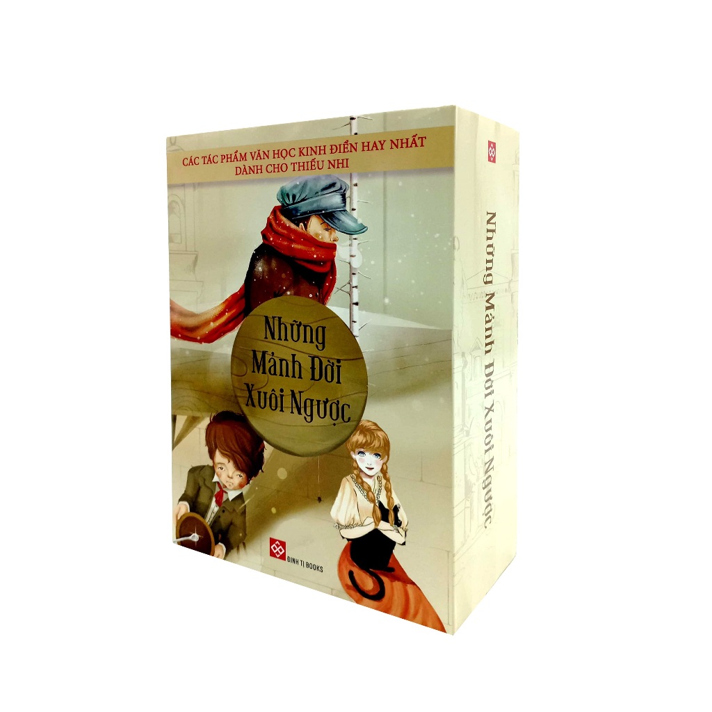 Sách - Bộ 4 cuốn - Những mảnh đời xuôi ngược ( Oliver Twist, Cánh buồm đỏ thắm, ...)