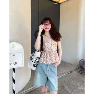 Quần short jean nữ the c.i.u - grace short