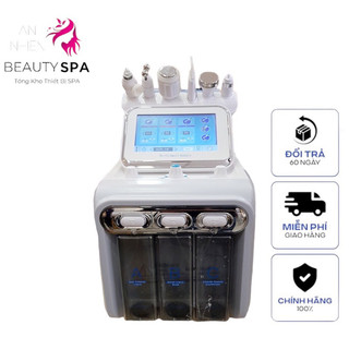 Máy Chăm Sóc Da Đa Năng - Phun OXY - ĐIỆN DI - Máy GIẢM BÉO AQUA Facial 6 in 1