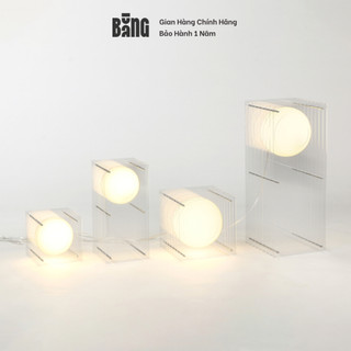 [BH 2 Năm] Đèn Để Bàn Trang Trí "Lớp" Màu Trong Suốt - Thiết Kế Độc Quyền Từ Acrylic và Thuỷ Tinh