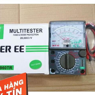 Đồng hồ đo kim vạn năng der ee -960 xanh