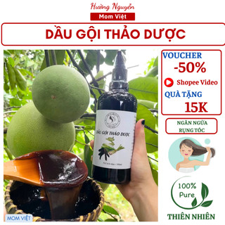 Dầu gội bồ kết cô đặc, sạch gàu, kích thích mọc tóc, giảm rụng