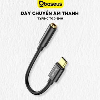 Jack chuyển âm thanh tai nghe từ type C sang cổng 3.5mm Baseus CATL54 cho samsung xiaomi oppo