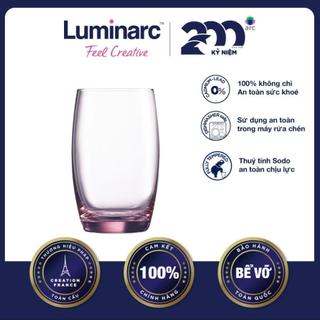 Bộ 6 Ly Thuỷ Tinh Cao Luminarc Salto Pink 350ml- LUSAJ5385