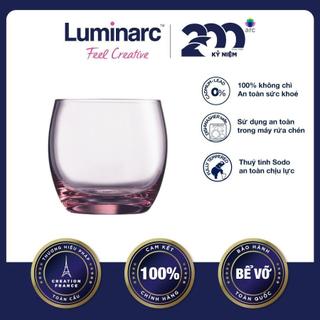 Bộ 6 Ly Thuỷ Tinh Thấp Luminarc Salto Pink 320ml- LUSAJ5386