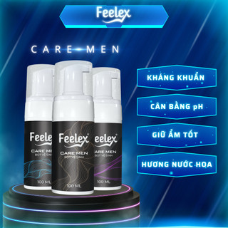 Dung dịch vệ sinh nam giới dạng bọt tuyết Feelex Care Men - 100ml