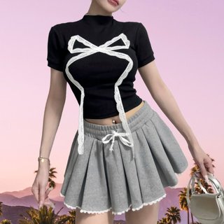 Gonzstudio Chân Váy Nữ Phong Cách Năng Động Tôn Dáng Chất Thun Cotton - Đồ Nữ