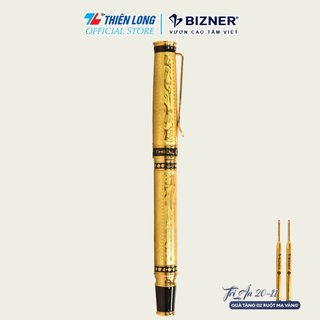 Bút bi cao cấp thiên long bizner biz-16/40years - mạ vàng 22k