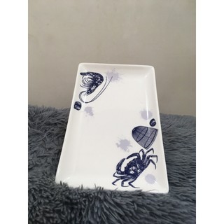 DĨA CHỮ NHẬT 25 CM - GỐM SỨ CƯỜNG PHÁT