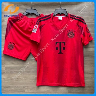 Áo Đá Bóng CLB Bayern Munich Màu Đỏ Sân Nhà 2024