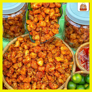  Combo 3 Hũ Tóp Mỡ Mắm Tỏi Giòn Rụm Tách Dầu - Tóp Mỡ Da Heo Chiên Giòn Đầy Hũ Top Mỡ Đam Mê Ăn Vặt