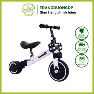 Xe chòi 3 bánh có bàn đạp cho bé 2-4 tuổi