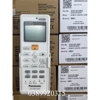 Chính hãng điều khiển điều hoà panasonic acxa75c13920 13920 cho model cs-xu12ukh-8