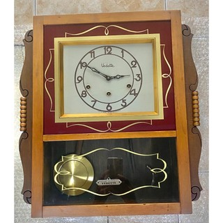 Đồng hồ treo tường quả lắc cơ Vedete cổ điển 1960..CÓ NGẮT CHUÔNG ĐÊM TỰ ĐỘNG