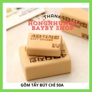 Gôm tẩy bút chì 2b/ 50a siêu sạch giá rẻ