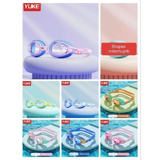 Kính bơi trẻ em nhiều màu Yuke vòm kính nhỏ ôm mắt, chống nước tốt