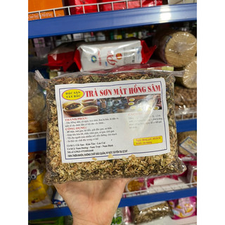 Trà sơn mật hồng sâm nhiều cỏ ngọt loại ngon gói 500g