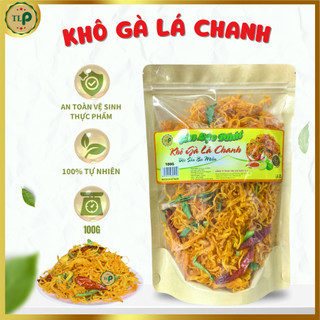 Gà xé lá chanh tân lộc phát bịch 100g