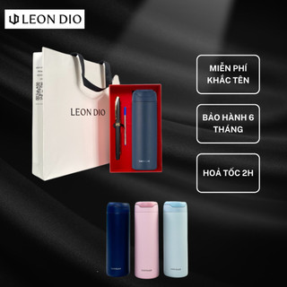  Bộ Quà Tặng Leon Dio Bút Ký Tên Matte Hill & Bình Giữ Nhiệt Chính Hãng LocknLock LHC3281 - 420ML