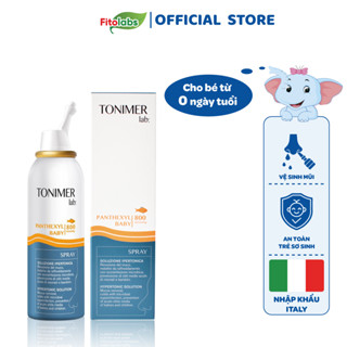 Xịt Mũi Ưu Trương Nước Biển Sâu Đại Tây Dương Tonimer Lab Panthexyl Baby Spray Giảm Viêm Mũi Cho Trẻ Sơ Sinh 100ml