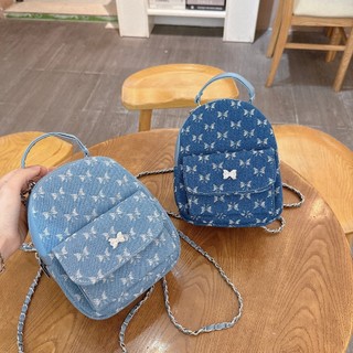 Balo mini,balo họa tiết nơ xinh xắn thời trang phù hợp đi chơi đi làm