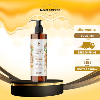 Sữa rửa mặt Mela chai 200ml, Sữa rửa mặt nghệ nhân sâm làm sáng da,giảm mụn,ngừa thâm Mela