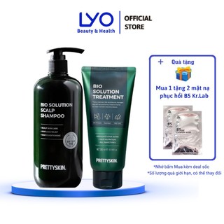 Dầu Gội Thảo Dược Prettyskin Bio Solution Scalp Shampoo 500ml