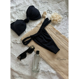 [Hàng Sẵn- Hoả Tốc] Khăn lưới choàng bikini dài Miabra