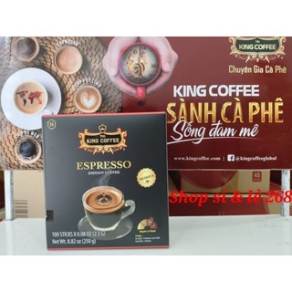 Cà phê đen tni king coffee espresso 250g _