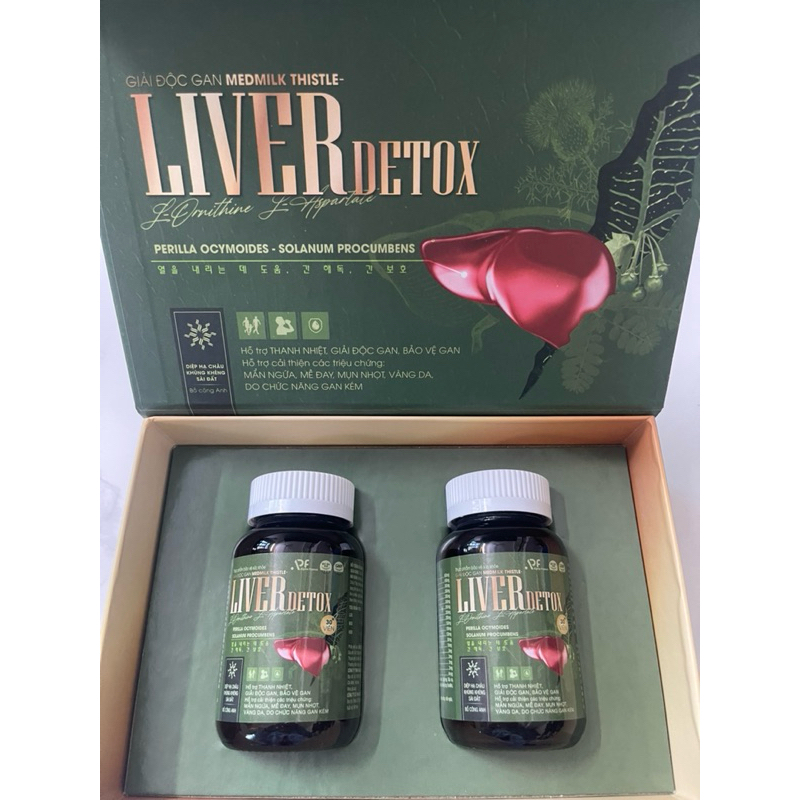 TPCN BỔ GAN LIVER DETOX