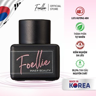 Nước Hoa Vùng Kín Foellie  Eau de Bijou  Hàn Quốc Hương Thơm Quyến Rũ, Sang Trọng Màu Đen 5ml