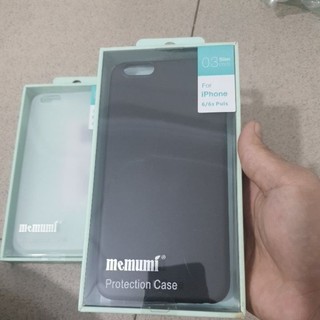 Ốp lưng lụa siêu mỏng iphone 6 plus/6splus chính hãng memumi
