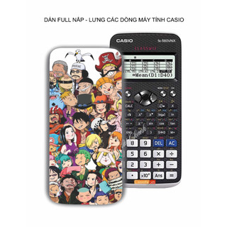 One piece - Hình dán máy tính casio full các dòng