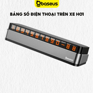 Bảng ghi số điện thoại trên xe hơi Cao Cấp Baseus Moonlight Box Temporary
