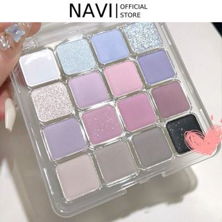 Phấn Mắt Lấp Lánh Bảng Phấn Mắt Hồng Nâu Xanh Trang Điểm Hàng Ngày Bảng Mắt Makeup Nội Địa Trung NAVI